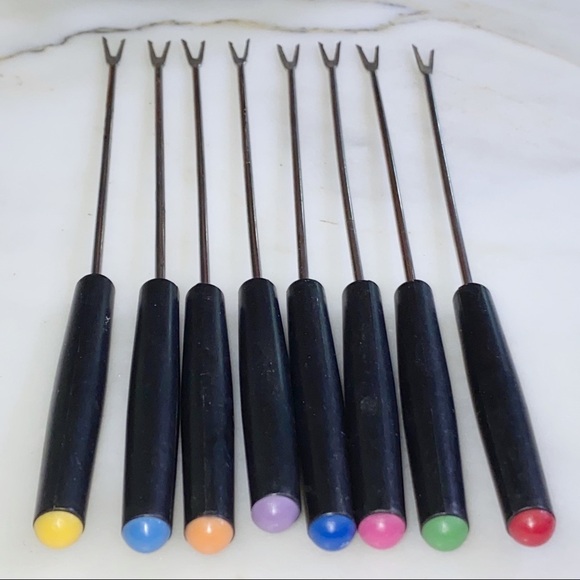 Vintage Fondue Forks (8) - Picture 5 of 7